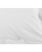 Funda de almohada de percal de algodón Mura blanca - 63x63 cm