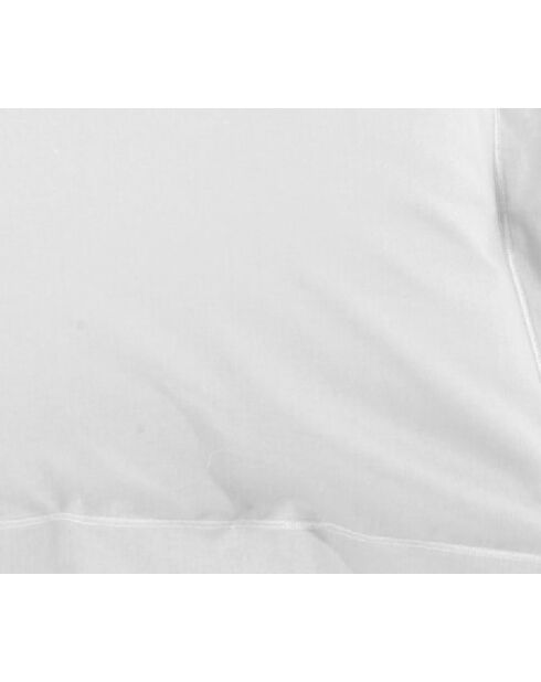 Funda de almohada de percal de algodón Mura blanca - 63x63 cm