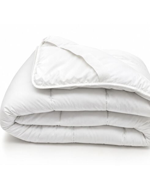 Surmatelas en microfibre moelleux 350 gr/m2 Malta blanc - 160x200 cm