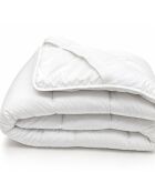 Surmatelas en microfibre moelleux 350 gr/m2 Malta blanc - 90x190 cm