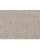 Lorella modulares Sofa aus Strukturstoff 5 Sitze Sand - 290x85x70 cm