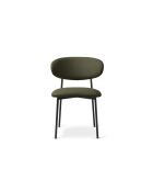 Set di 2 sedie Nina in tessuto strutturato 1 posto verticale - 55 x 52 x 78 cm