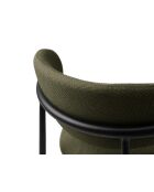 Set di 2 sedie Nina in tessuto strutturato 1 posto verticale - 55 x 52 x 78 cm