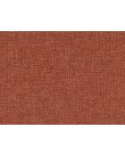 Modulares Sofa Lorella aus korallenrotem 3-Sitzer-Strukturstoff - 200x85x70 cm