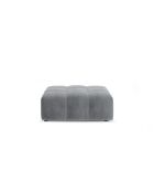 Sgabello Luc in tessuto strutturale 1 posto grigio - 99x80x40 cm