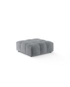Sgabello Luc in tessuto strutturale 1 posto grigio - 99x80x40 cm
