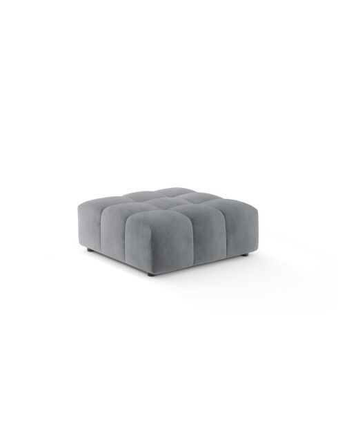 Sgabello Luc in tessuto strutturale 1 posto grigio - 99x80x40 cm