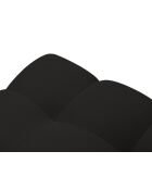 Sgabello Yohan in tessuto strutturale 1 posto nero - 60x60x38 cm