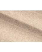Ecksofa Luc, rechtes, aus Strukturstoff, 5 Sitze, sandfarben, 342x163x77 cm