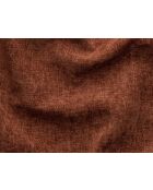 Ecksofa Margot aus Strukturstoff, 5 Sitze, Backstein, 280 x 195 x 75 cm