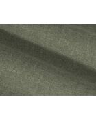 Ecksofa Luc rechts aus Strukturstoff 5 Sitze in dunklem Olivgrün - 342x163x77 cm