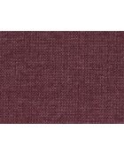 Sofá modular Lorella de tejido estructural burdeos de 4 plazas - 230x85x70 cm