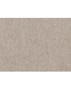 Lorella modulares Ecksofa links aus Strukturstoff 3 Sitze Sand - 260x145x70 cm