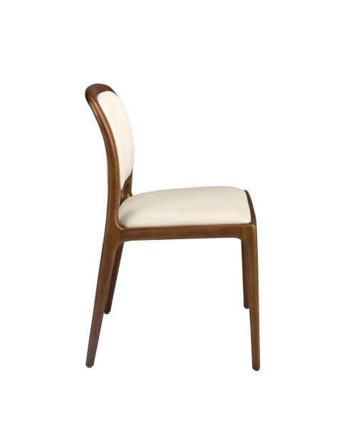 Chaise Noix Crème - 51x58x58 cm