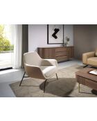 Fauteuil Crème - 77x76x76 cm