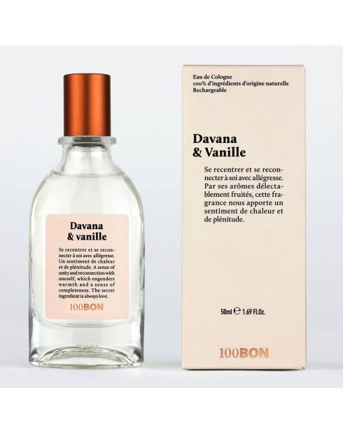 Colonia Davana y vainilla bourbon - 50 ml