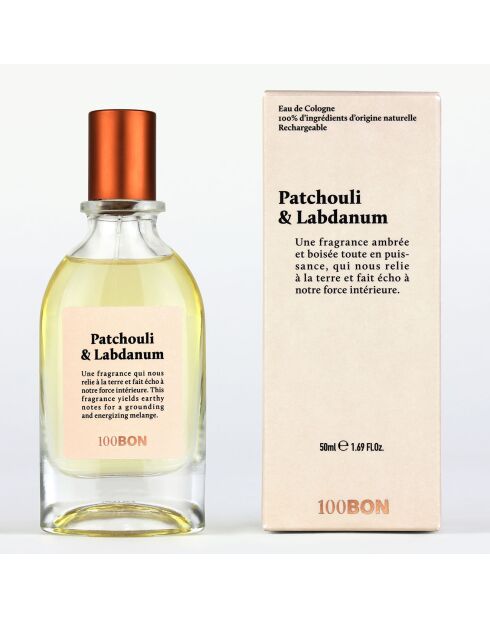 Agua de colonia de pachulí Labdanum & Pur, 50 ml