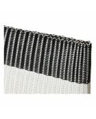 Pochette Bicolor L noire