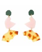 Boucles d’oreilles Intervalle miel