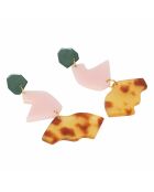 Boucles d’oreilles Intervalle miel