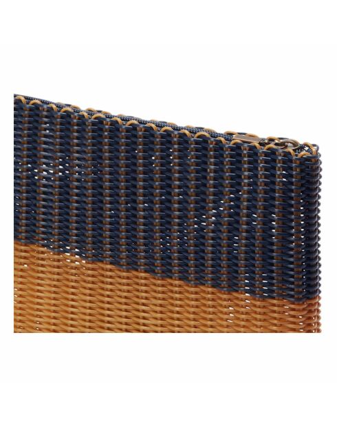 Pochette Bicolor L tabac