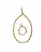 Collier + Bracelet Smile vert