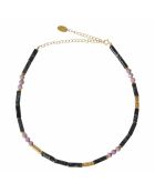 Collier en or Vadodara noir