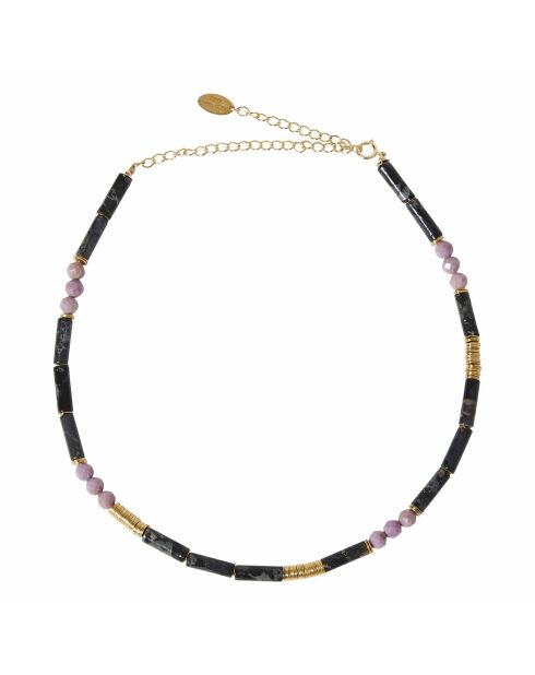 Collier en or Vadodara noir