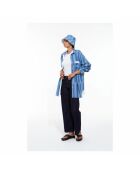 Bob en coton Nino Lueur Seersucker bleu