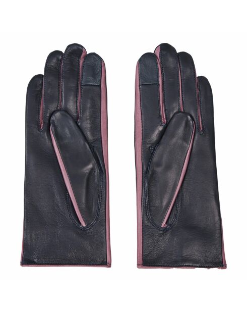 Guantes de piel Navy Hollow
