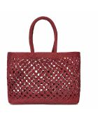 Panier Syros Iraca Moyen bordeaux