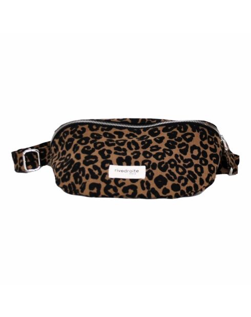 Custine Banane aus recycelter Baumwolle mit Leopardenmuster