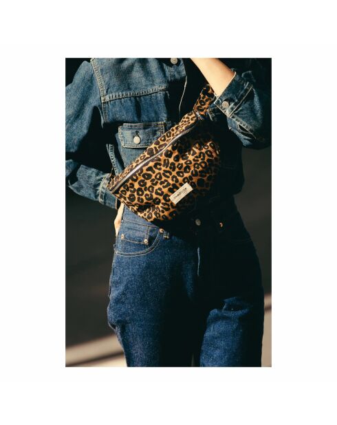 Custine Banane aus recycelter Baumwolle mit Leopardenmuster