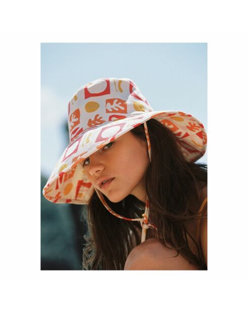 Bob en coton Holiday Formes Sun jaune