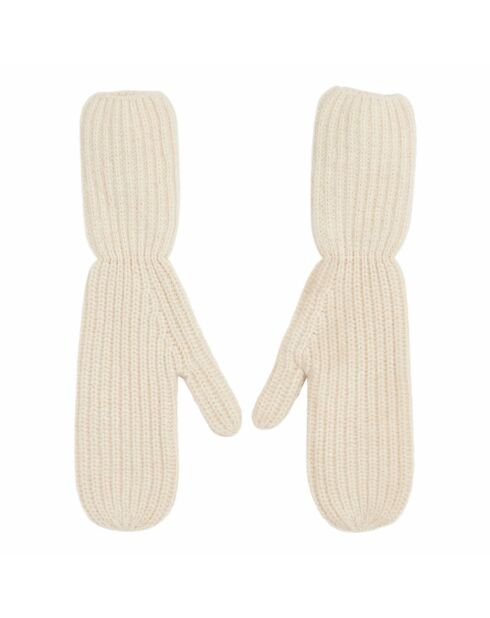 Guantes Gia Blue con forro de piel y lana