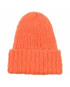 Cappello in seta arancione