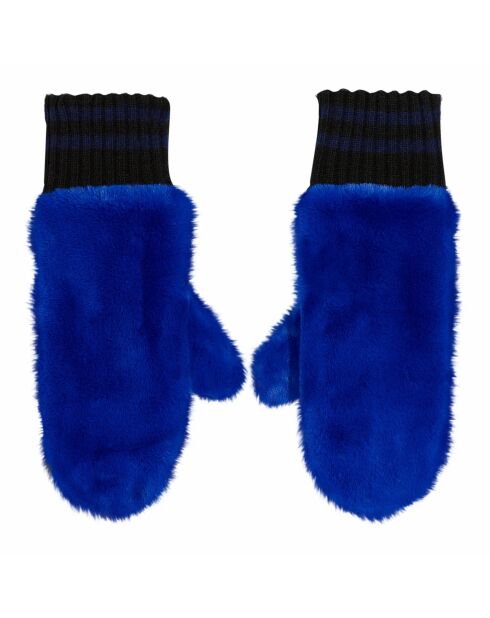 Guanti Madina blu reale