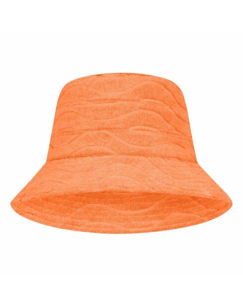 Terry Wave, de algodón, color naranja