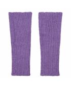 Mitaines Courtes Alpaga violettes