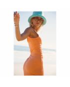 Terry Bob in cotone Terry Wave blu cielo