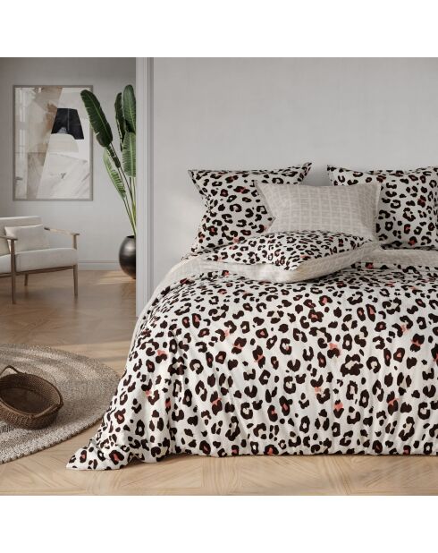 Parure 3 pièces - 1 Housse de couette + 2 taies d'oreiller Pattie imprimées