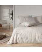 Parure 3 pièces - 1 Housse de couette + 2 taies d'oreiller Twiggy imprimées