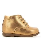 Botillons en cuir Nioupi ambre