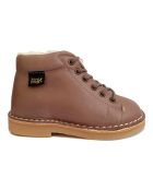 Boots  en cuir  fourrées Fletcher roses