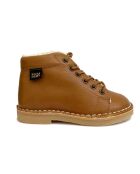 Botas Fletcher de piel con piel de camello