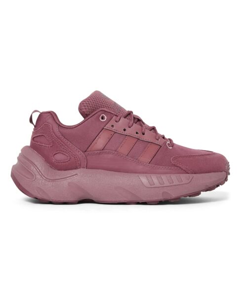 Baskets ZX 22 à lacets  pourpre