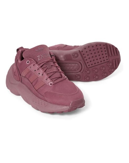 Baskets ZX 22 à lacets  pourpre