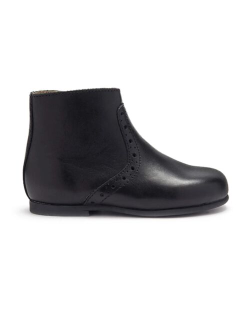 Bottines  en cuir Roxy noires