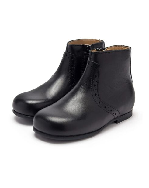 Bottines  en cuir Roxy noires
