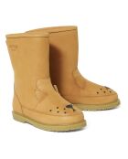 Bottes en cuir fourrées Lion Wadudu camel